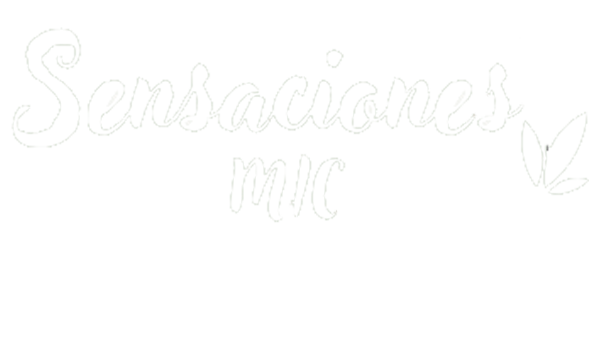 Logo grande blanco Sensaciones Mic